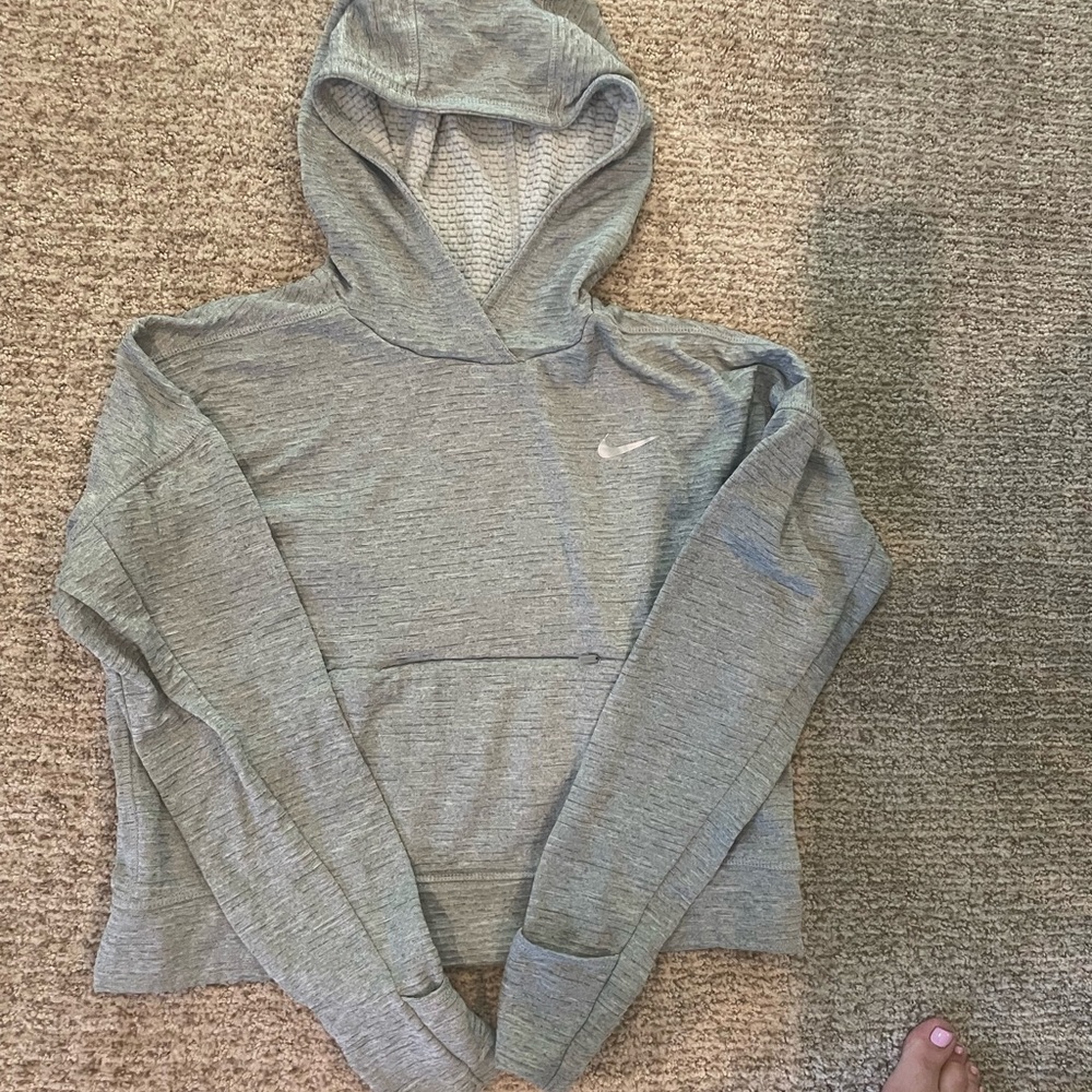 Nike Dri fit running hooded sweatshirt